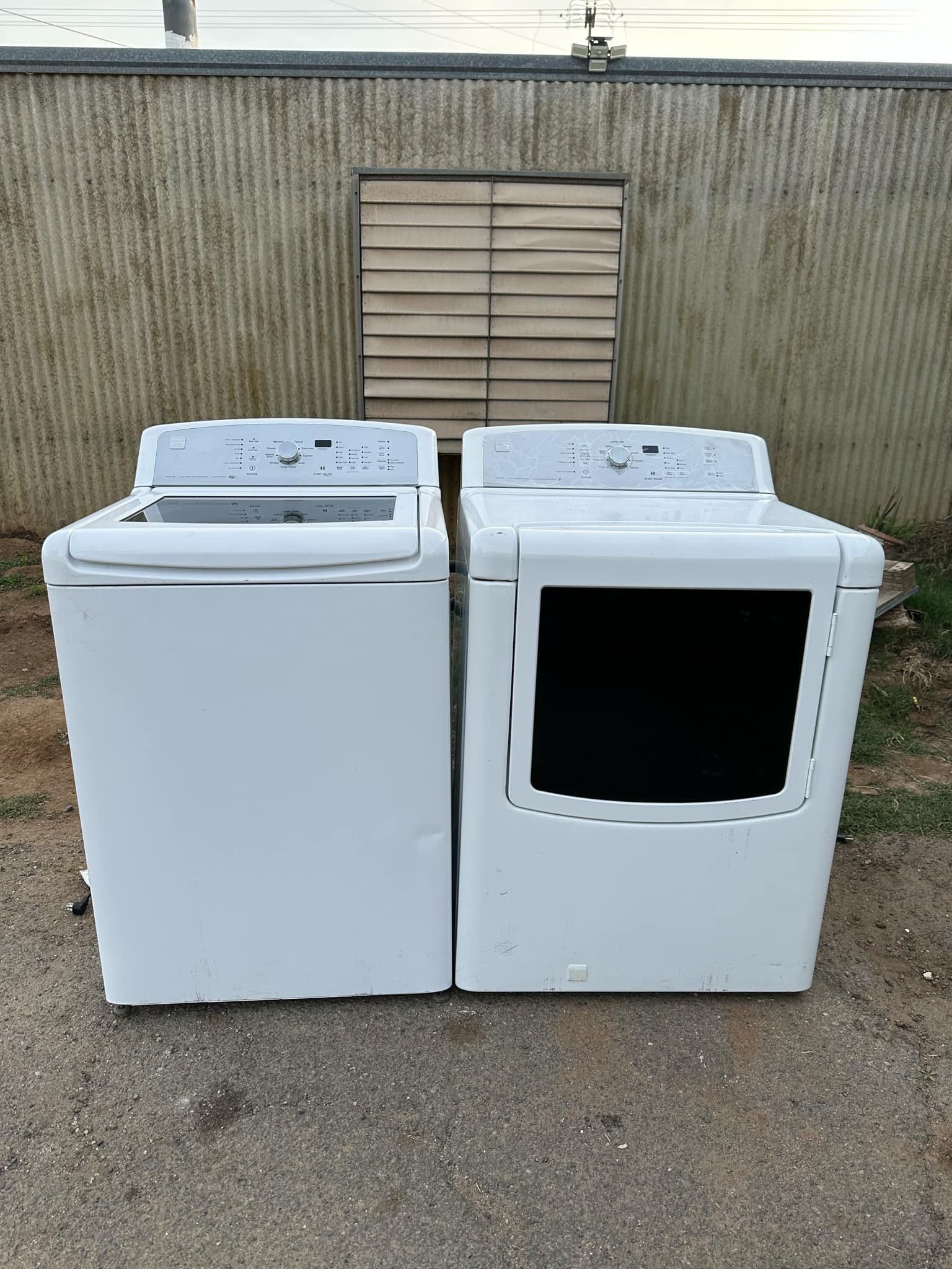 Kenmore Washer And Gas Dryer 