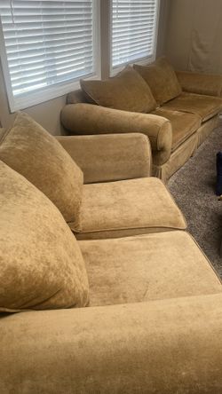 Sofa and Love Seat