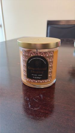 Gingerbread Candle