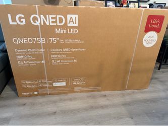 LG 75inch Mini LED TV O.B.O