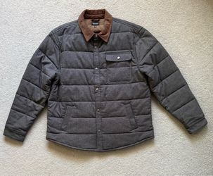 Brixton Cass Menswear Jacket Mixed Tweed Size XL