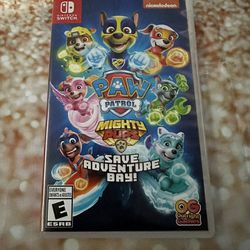 Nintendo Switch Game Paw Patrol Mighty Pups Save Adventure Bay 