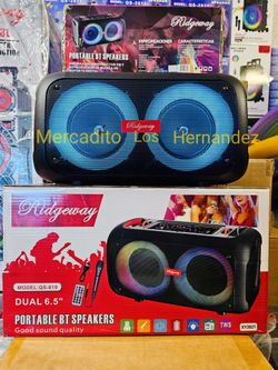 Portable Ridgeway PartyBox QS-819 🎶HD AUDIO🎶 - 2026 + Karaoke SPECIAL PRICE  - LONG RECHARGEABLE 🔋