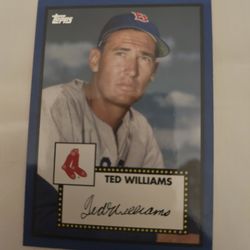 2021 Topps Update Series Baseball No CNW 2 Ted Williams Blue 1952 Topps