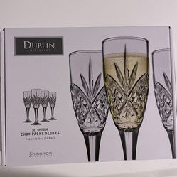 Dublín Champagne Flutes 