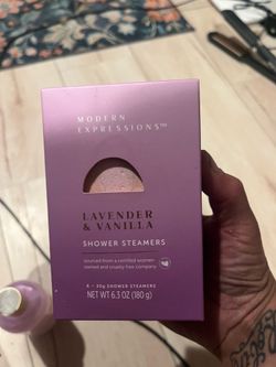 Lavender and Vanilla Shower Steamers