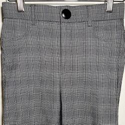BRAND NEW Zara Pull on Plaid Tapered Pants