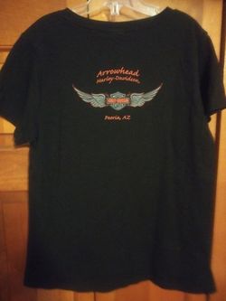 LADIES XL ARROWHEAD HARLEY-DAVIDSON PEORIA, AZ SHIRT