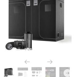 AC Infinity Tent And Spider Farmer Lights 