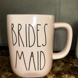 Rae Dunn “BRIDES MAID” Coffee Mug