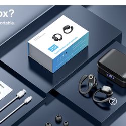 🎁  Wireless Earbuds Bluetooth 5.3 Headphones Stereo Bass