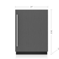 24" Designer Undercounter Refrigerator - Panel Ready