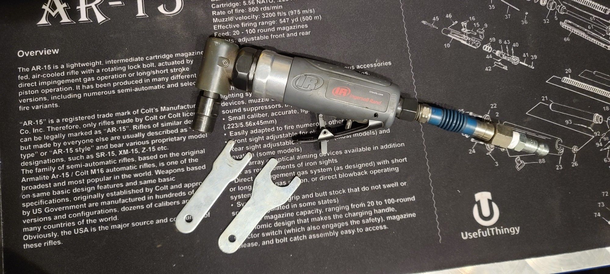 Ingersoll Rand Angled Die Grinder 3102