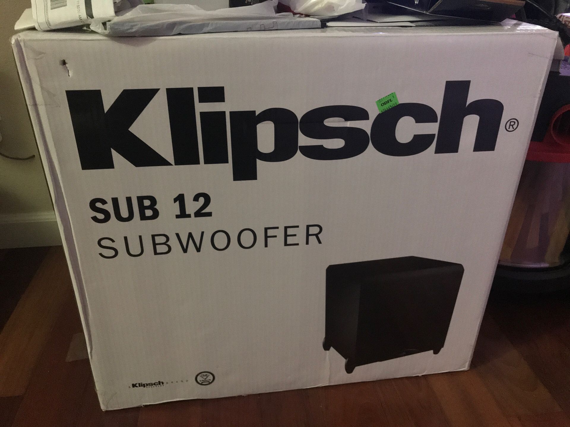 New in box Klipsch 12 inch subwoofer 300 Watt