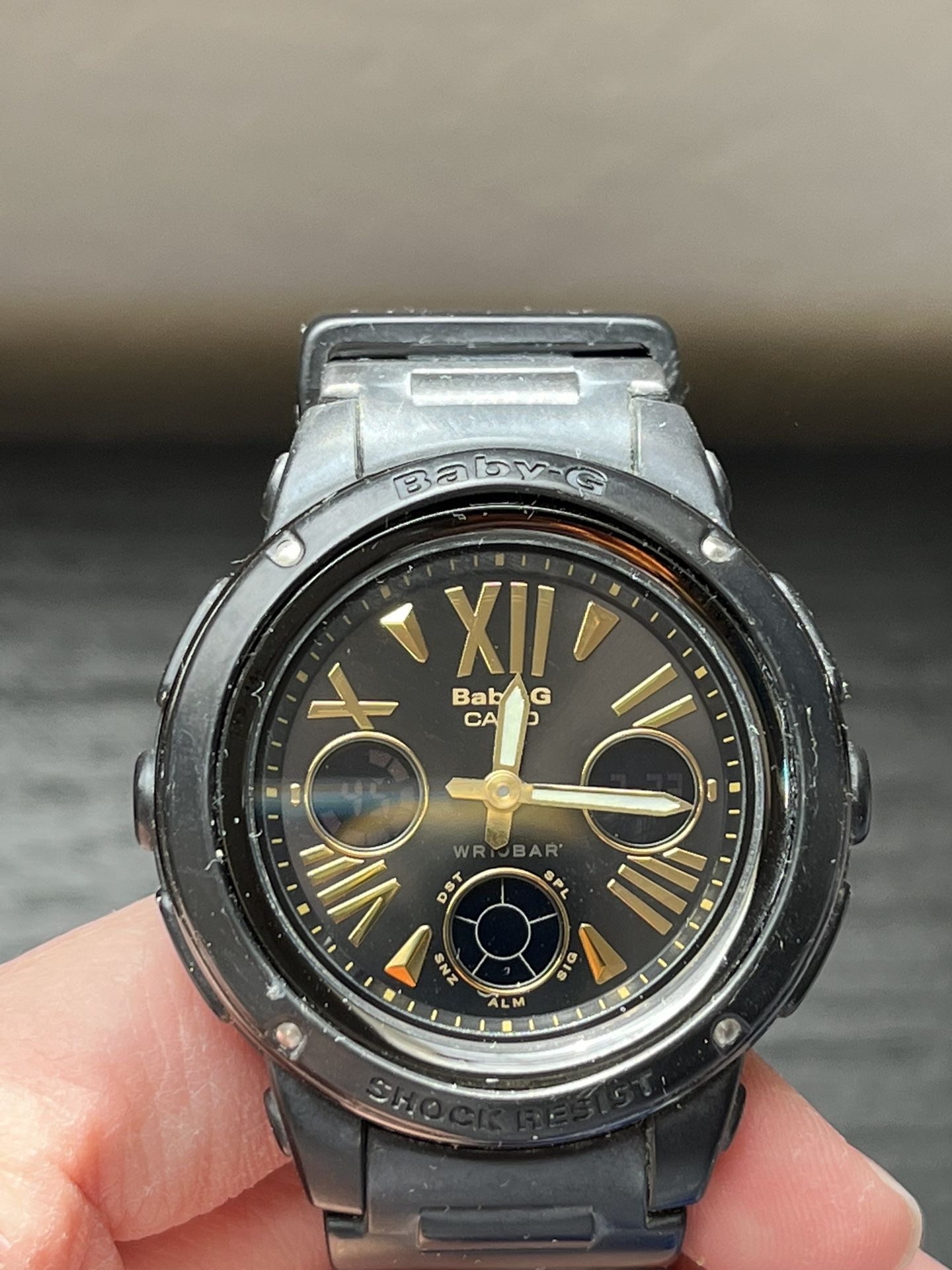 Casio Baby G Black & Gold