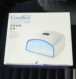 NEW CORDLESS RECHARGEABLE UV LED LAMP