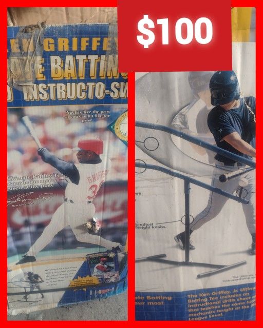 The Ken Griffey Jr Ultimate Baseball Batting Tee