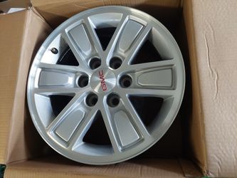 17 inch x 8 inch OEM Rims for 2014-2018 GMC Sierra 1500 & Yukon Models