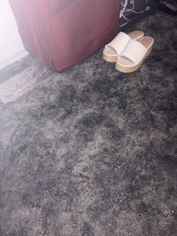 White womens wedges