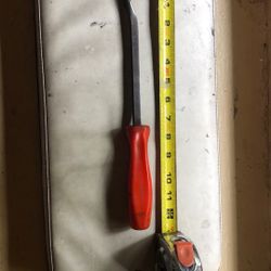 Snapon Red Pry bar 12 Inch  