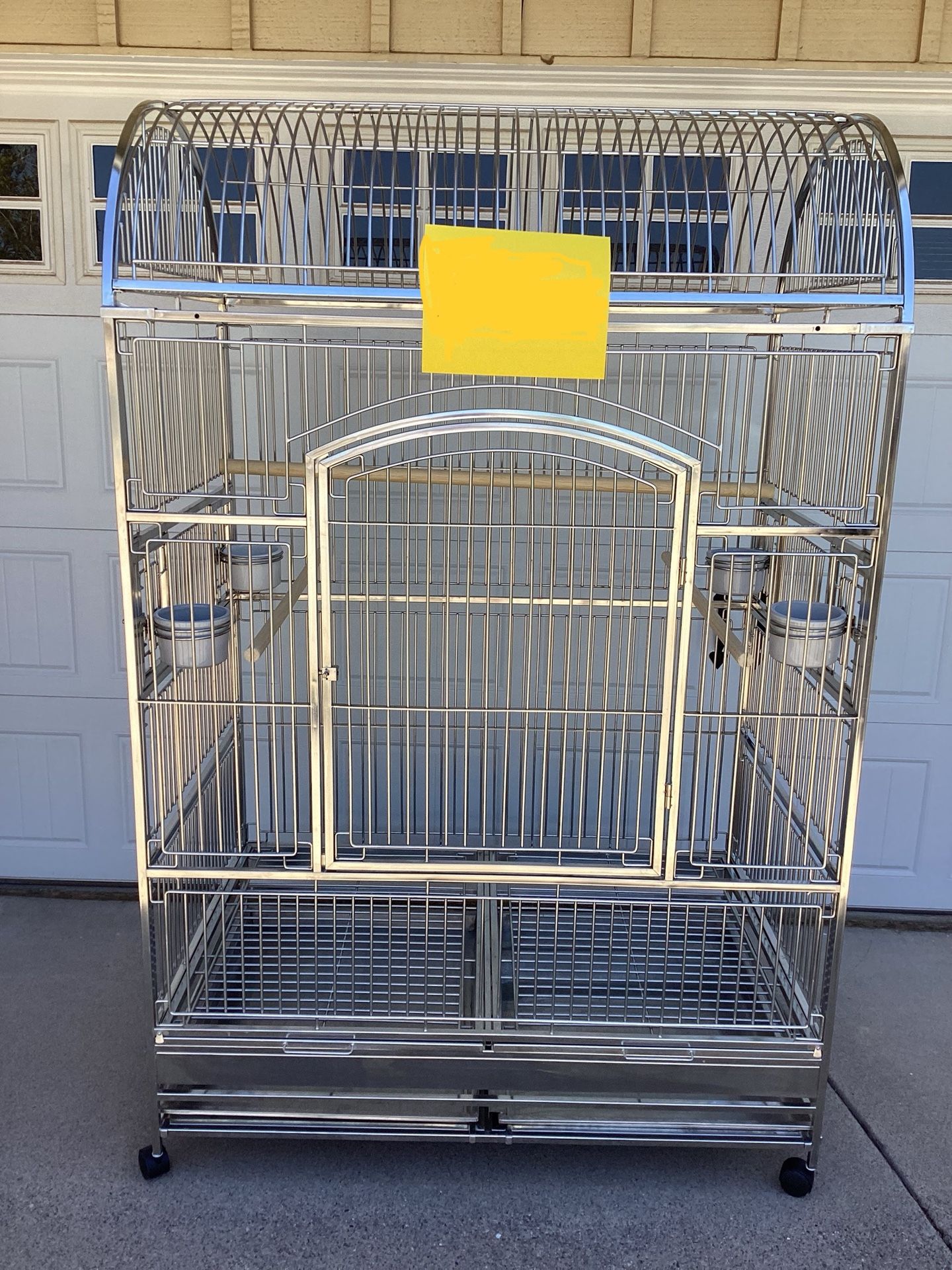 Macaw Parrot / XXX Large Stainless Steel Cage