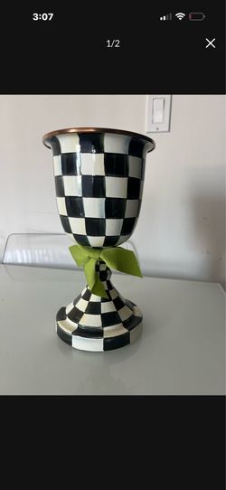 McKenzie Childs Vase Perfect Condition