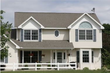 Black louvered