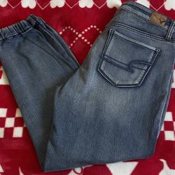 American eagle super stretch joggers 2R