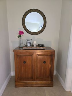 Vintage Saginaw Mid-century modern Bar cabinet