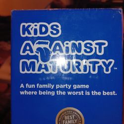 Kids Against Maturity Card Game