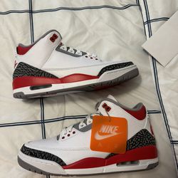 Air Jordan 3 Retro “Fire Red” Size 9