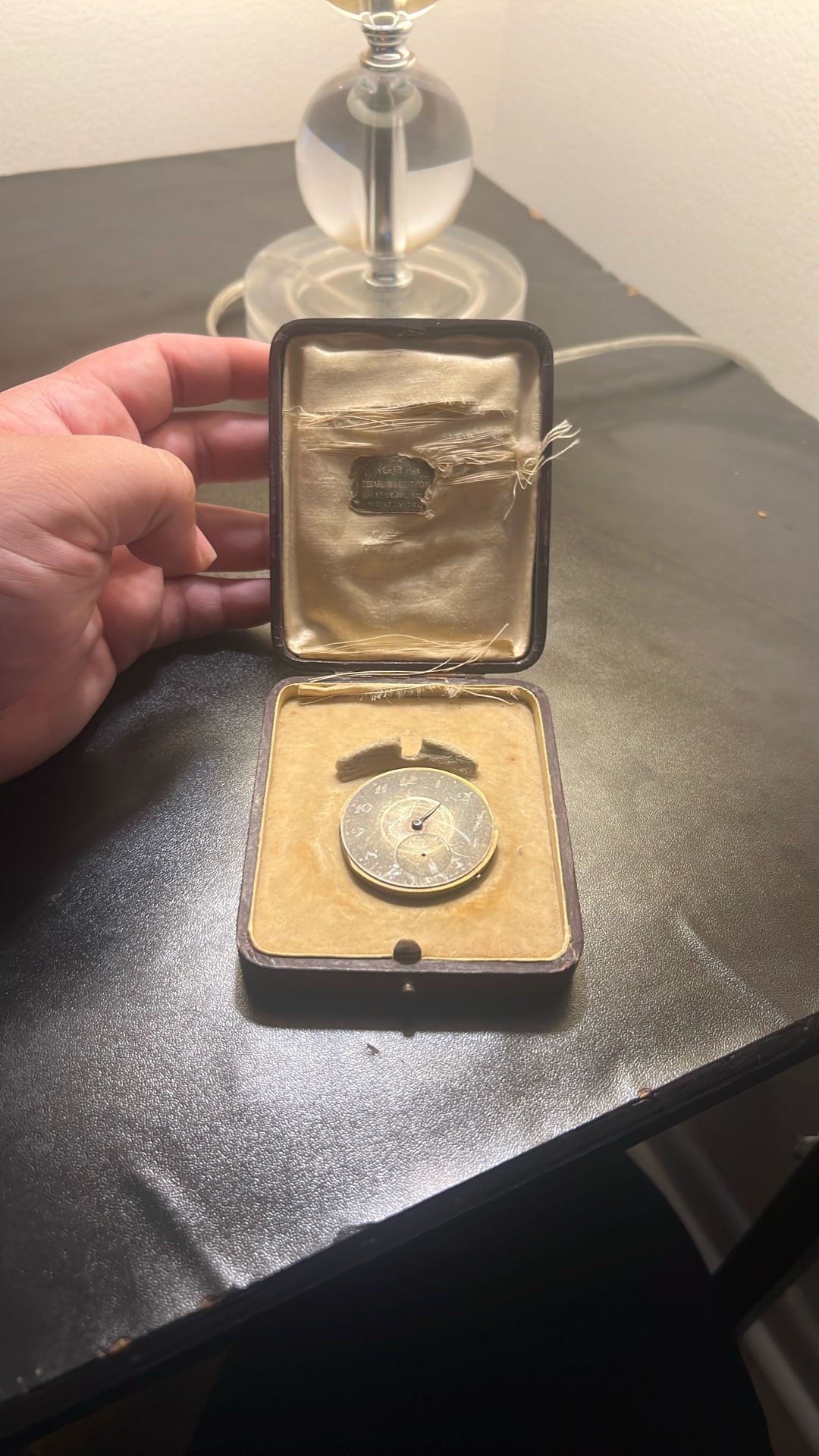 Antique Watch Movado From 1800s In Original Box