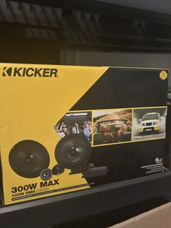 Kicker Component 6.5 Speakers 