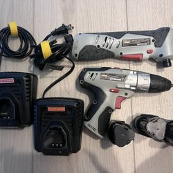 Craftsman 12V NexGen Drill Driver and Right Angle Impact Driver