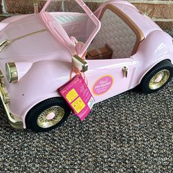 Our Generation In the Driver Seat Cruiser - Pink Convertible for 18" Dolls