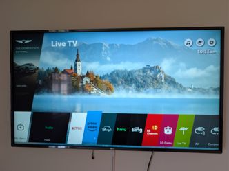 LG 55" 4K TV