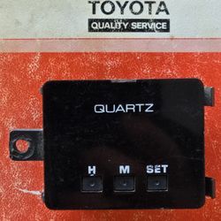 Genuine Toyota Digital Clock – Pickup 1984-1988, 4Runner 1989