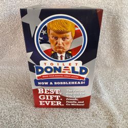 Trump Toilet Bobble Head Great Gift For Your Trump Lover Friends Or To Stash Around Their Home Or Desk.