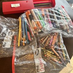 Free Crayons, Markers And Color Pencils 