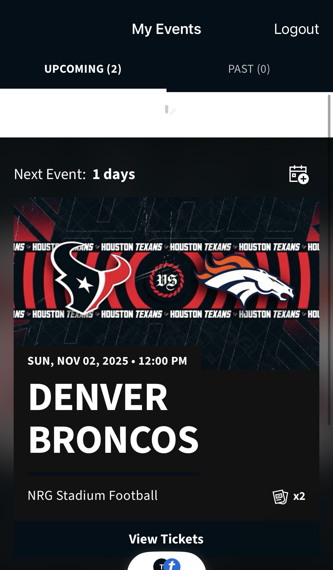 Houston Texans vs Denver Broncos