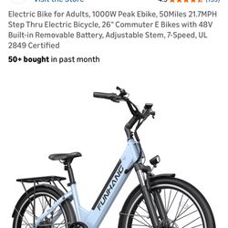 E-bike Hidden Locked Battery 