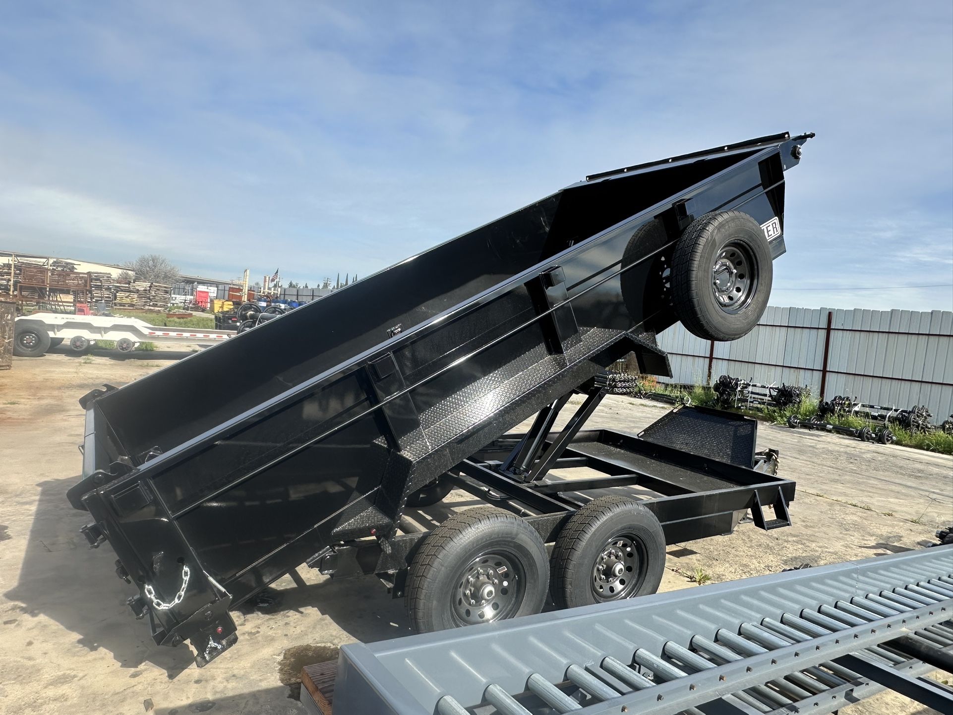 7x14x2 Heavy Duty Dump Trailer