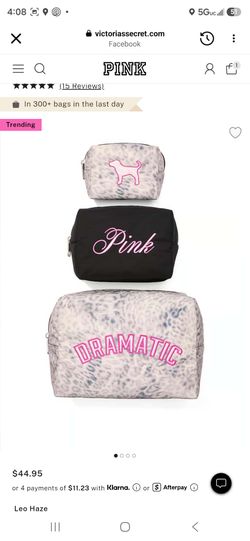 Cosmetiqueras de pink victoriasecret