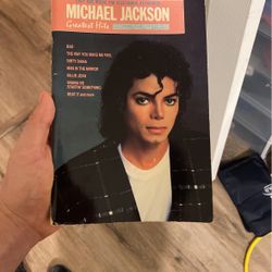 Michael Jackson Greatest Hits Keyboard Music Book