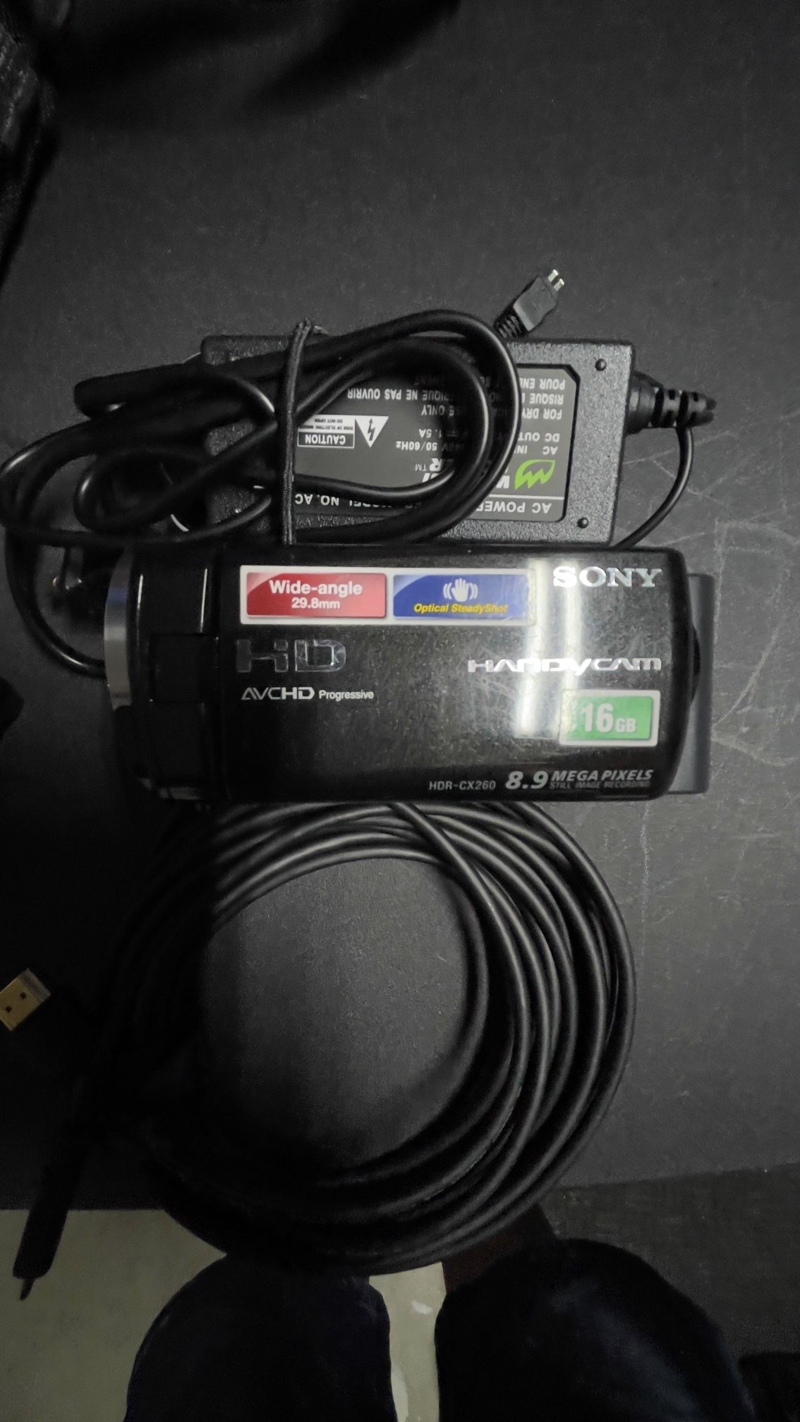 Sony HD Handy Cam Mod. HDR -CX- 260v