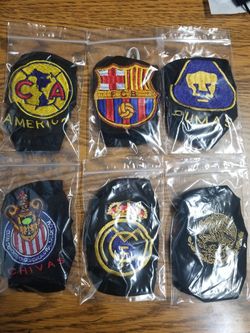 Cubre Bocas de Equipos de Fútbol