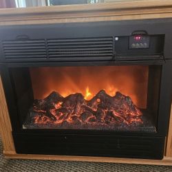 Heat Surge Electric Fireplace!