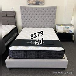 Christmas sale california king size bed frame // mattress sold separately 