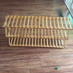Bamboo Shoe Rack