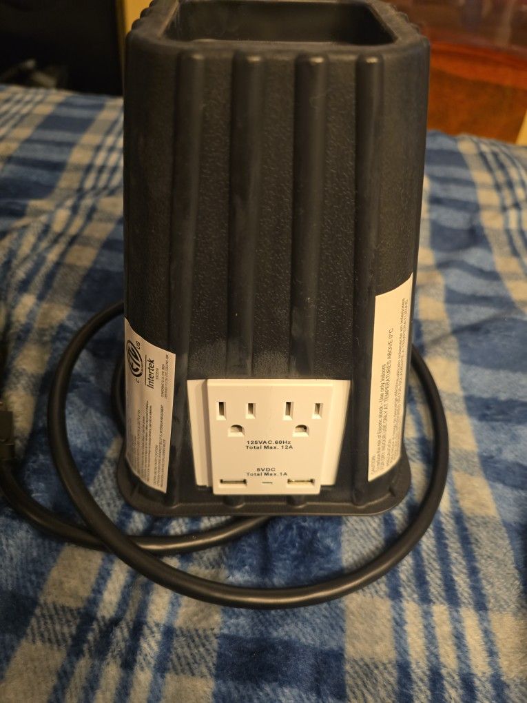 Bed Risers With Plug And USB Outlet